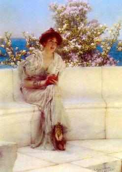 Sir Lawrence Alma-Tadema : The Year is at the Spring